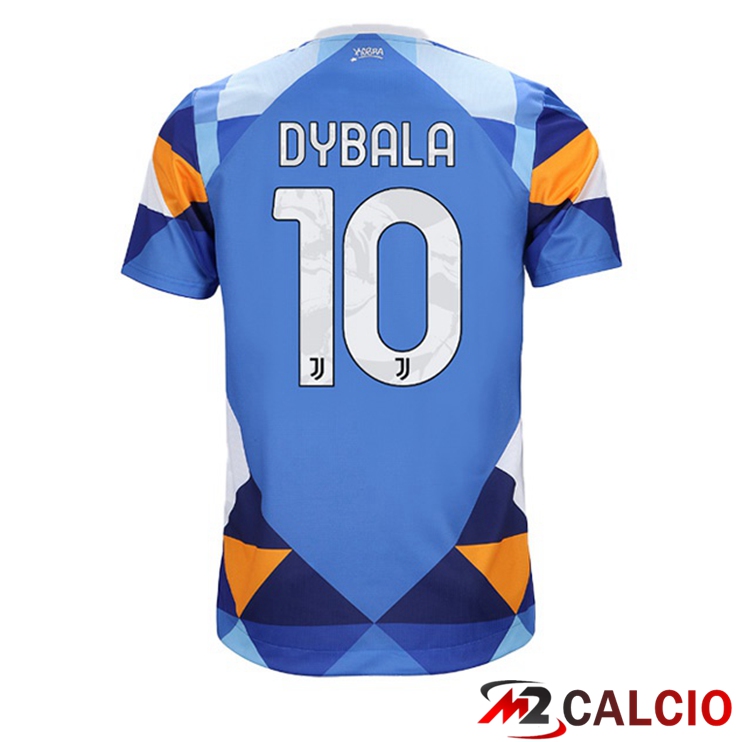 Maglie Calcio Juventus (DYBALA 10) Fourth Blu 2021/2022