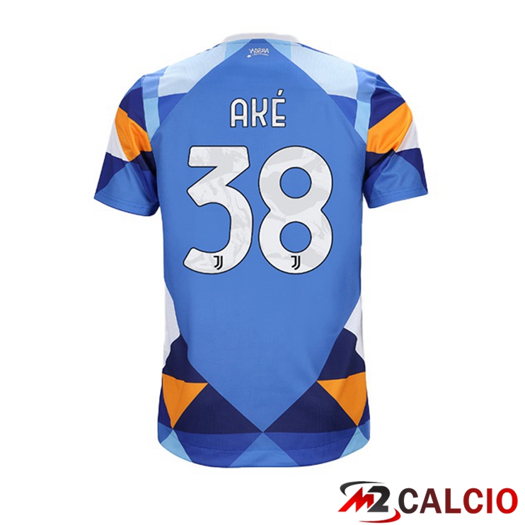 Maglie Calcio Juventus (AKÉ 38) Fourth Blu 2021/2022
