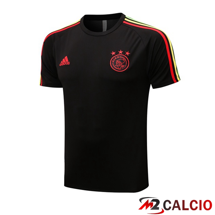 T Shirt Allenamento AFC Ajax Nero 2022/2023