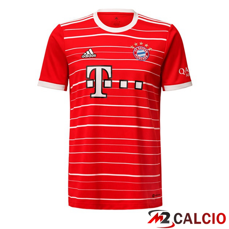 Maglie Calcio Bayern Monaco Prima Rosso 2022/2023