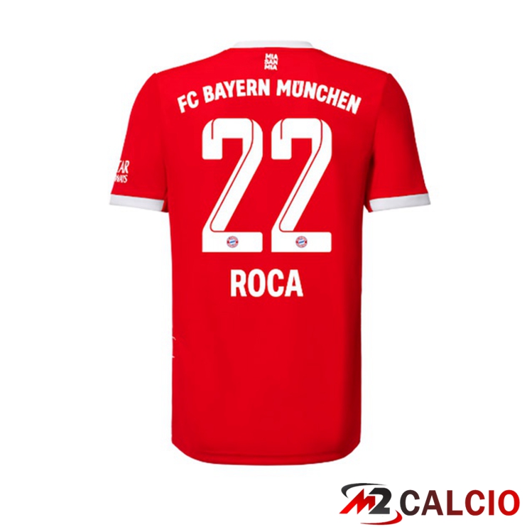 Maglie Calcio Bayern Monaco (Roca 22) Prima Rosso 2022/2023