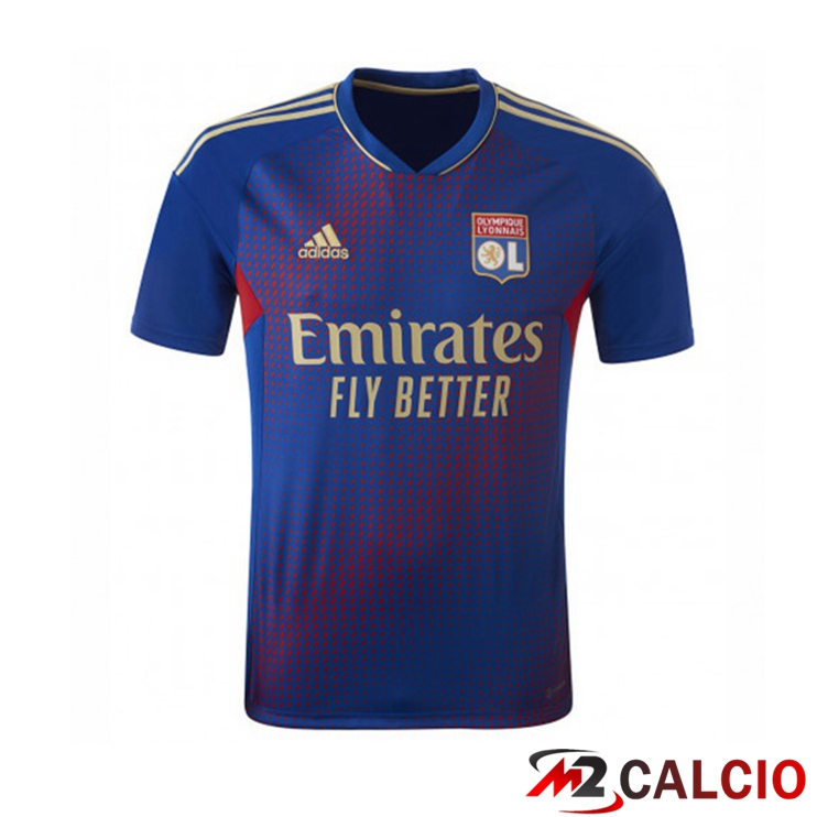 Maglie Calcio Lyon OL Fourth Blu 2022/2023