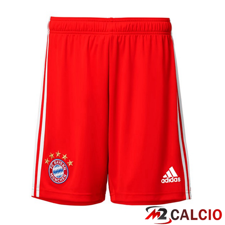 Pantaloncini Calcio Bayern Monaco Prima Rosso 2022/2023