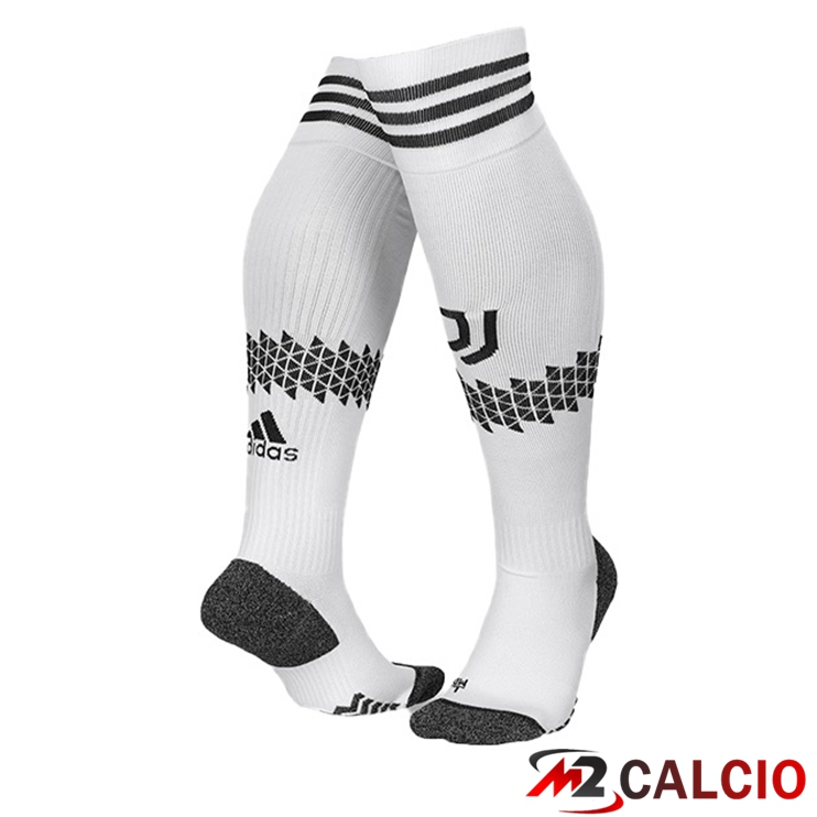 Calzini Calcio Juventus Prima Bianco Nero 2022/2023
