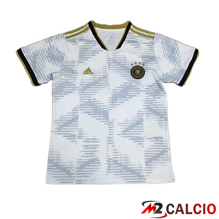 Maglia Nazionale Germania Prima Bianco Version Leak Coppa Del Mondo 2022