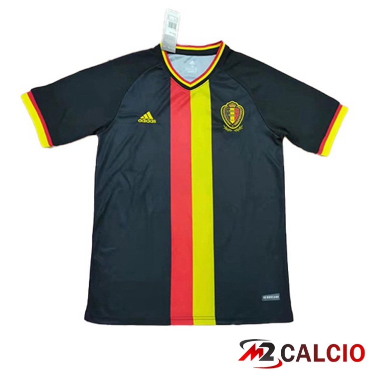 Maglia Nazionale Belgio Seconda Nero Version Leak Coppa Del Mondo 2022