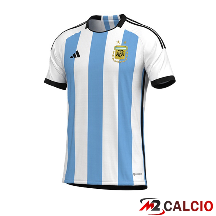 Maglia Nazionale Argentina Blu Bianco Version Leak Coppa Del Mondo 2022