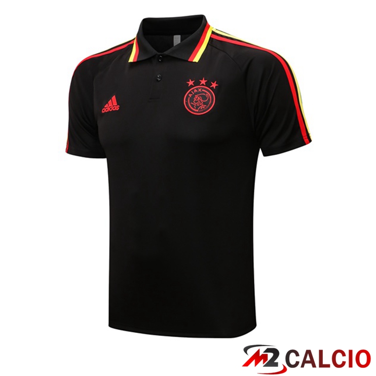 Maglia Polo AFC Ajax Nero 2022/2023