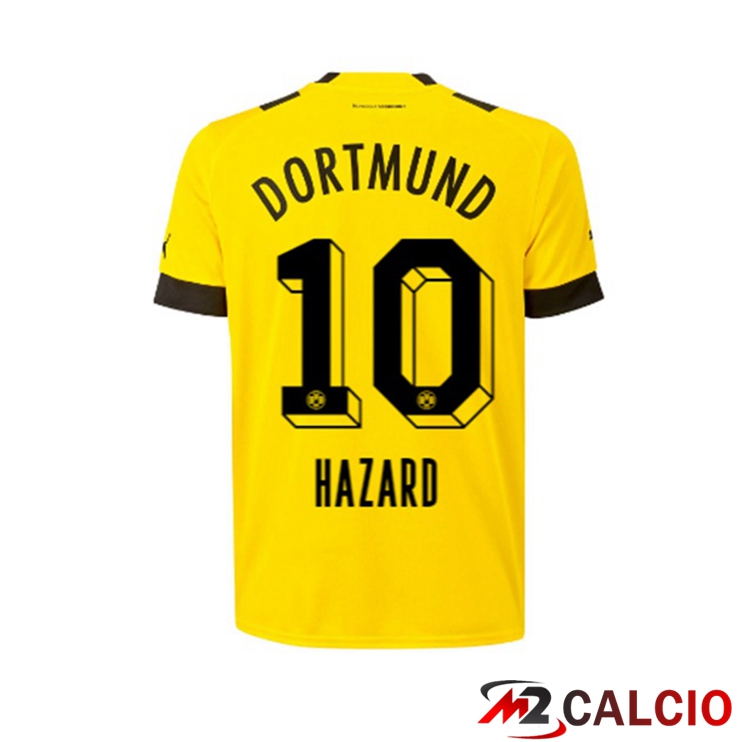 Maglie Calcio Dortmund BVB (Hazard 10) Prima Giallo 2022/2023