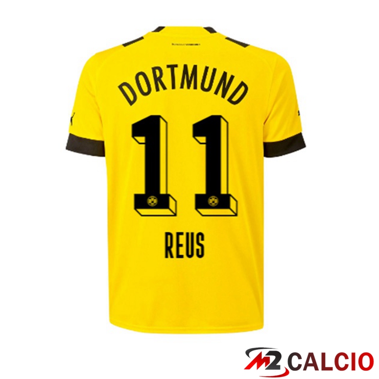 Maglie Calcio Dortmund BVB (Reus 11) Prima Giallo 2022/2023