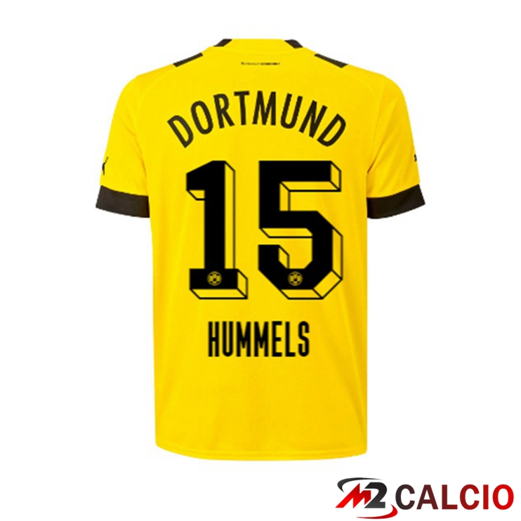 Maglie Calcio Dortmund BVB (Hummels 15) Prima Giallo 2022/2023