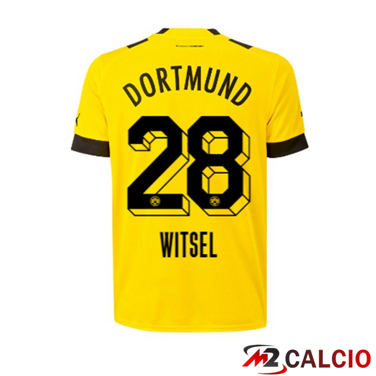 Maglie Calcio Dortmund BVB (Witsel 28) Prima Giallo 2022/2023