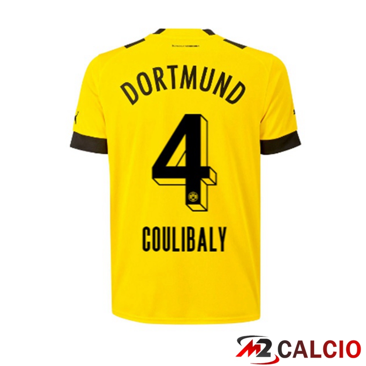 Maglie Calcio Dortmund BVB (Coulibaly 4) Prima Giallo 2022/2023