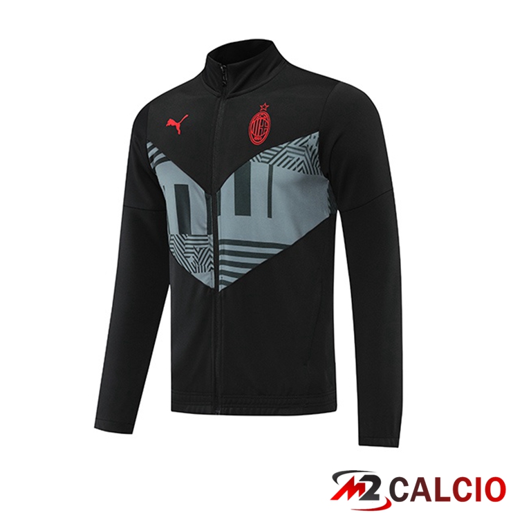 Giacca Calcio AC Milan Nero 2022/2023