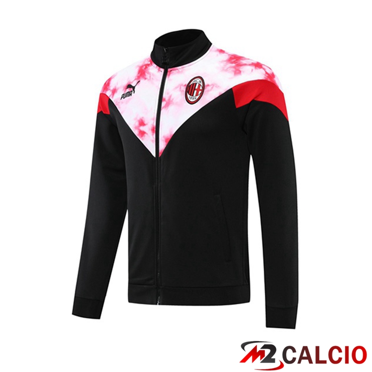Giacca Calcio AC Milan Nero Rosso 2022/2023