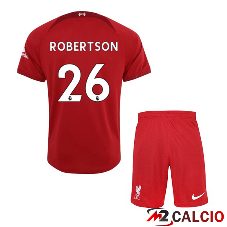 Maglie Calcio FC Liverpool (ROBERTSON 26) Bambino Prima Rosso 2022/2023