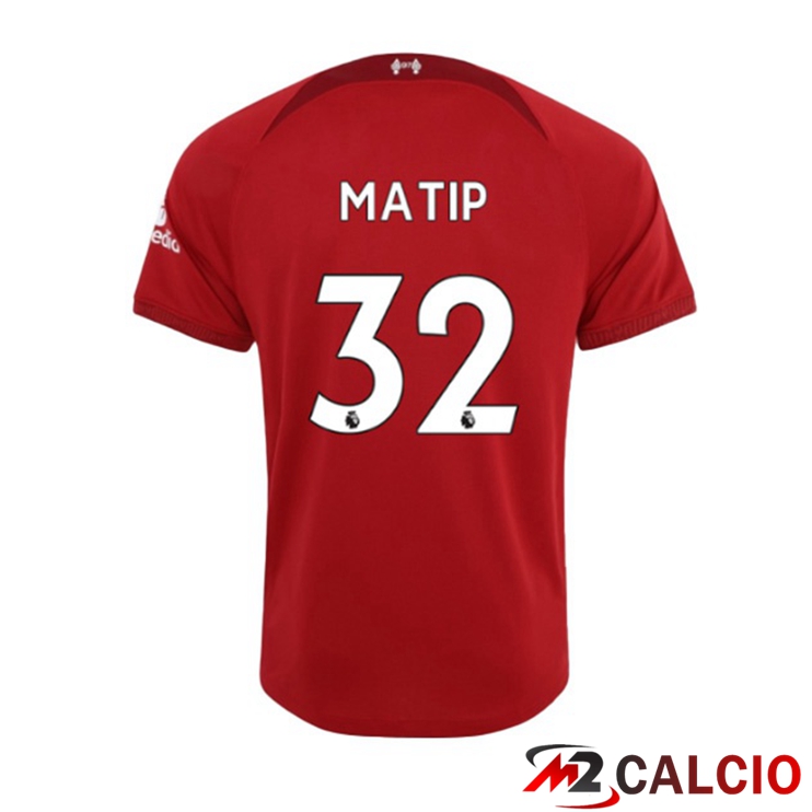 Maglie Calcio FC Liverpool (MATIP 32) Prima Rosso 2022/2023