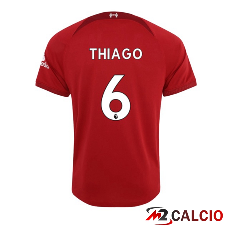 Maglie Calcio FC Liverpool (THIAGO 6) Prima Rosso 2022/2023