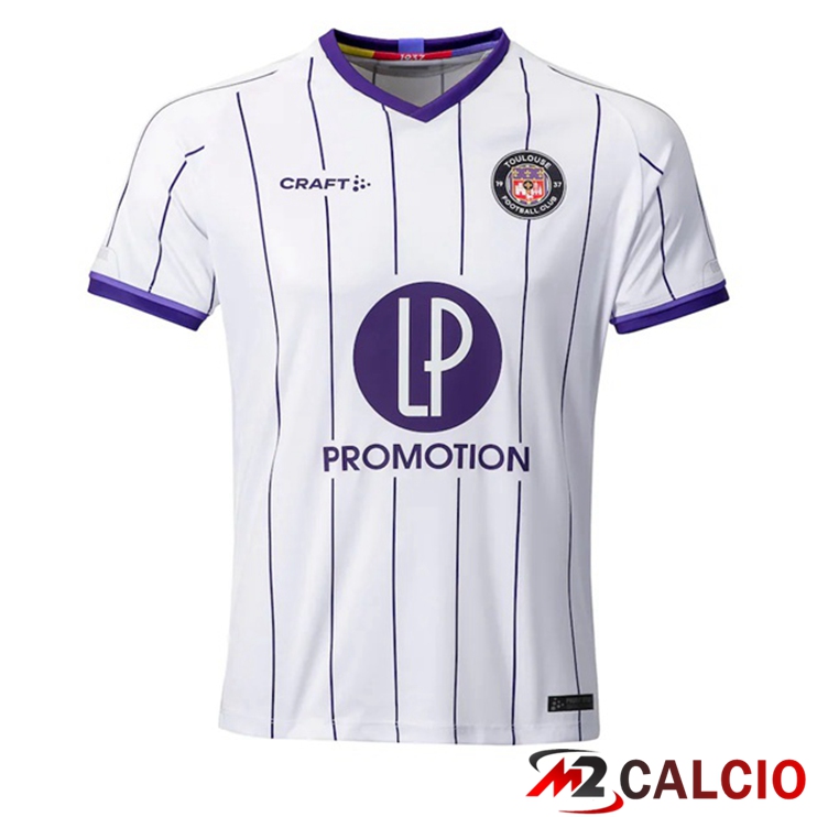 Maglie Calcio Toulouse Prima Bianco 2022/2023