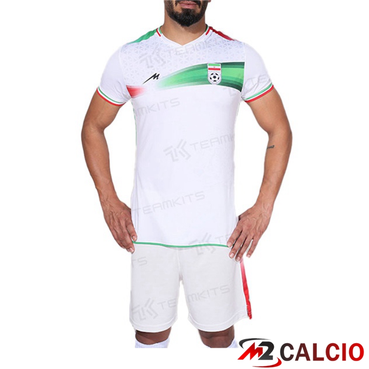 Maglia Nazionale Iran Prima Bianco Coppa Del Mondo 2022