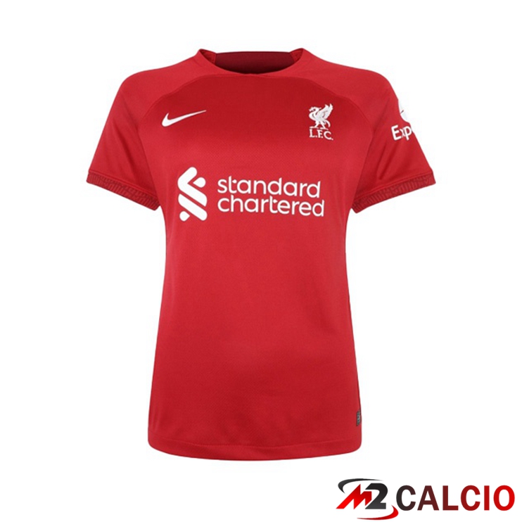 Maglie Calcio FC Liverpool Donna Prima Rosso 2022/2023