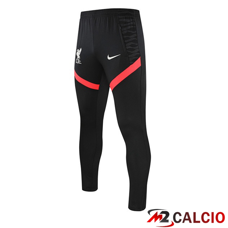 Pantaloni Da Allenamento FC Liverpool Nero Rosso 2022/2023