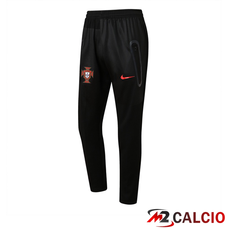 Pantaloni Da Allenamento Portogallo Nero 2022/2023