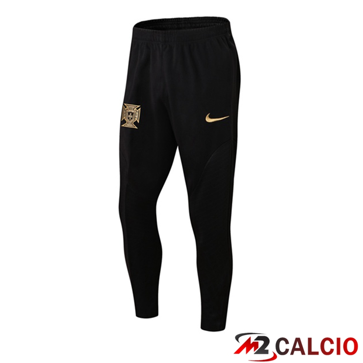 Pantaloni Da Allenamento Portogallo Nero 2022/2023