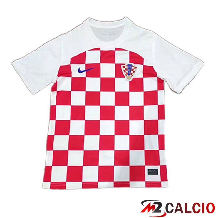 Maglia Nazionale Croazia Prima Bianco Rosso Version Leak Coppa Del Mondo 2022