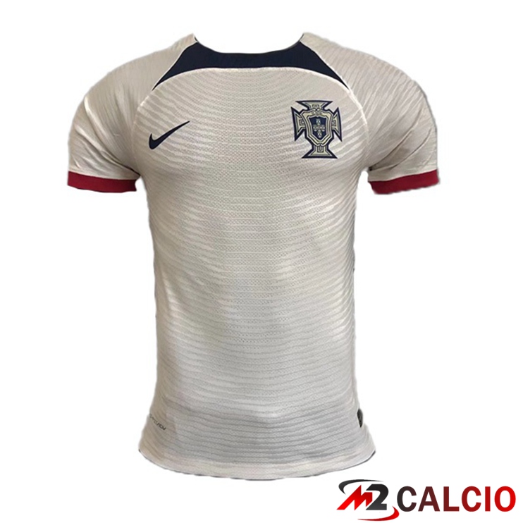 Maglia Nazionale Portogallo Seconda Bianco Version Leak Coppa Del Mondo 2022