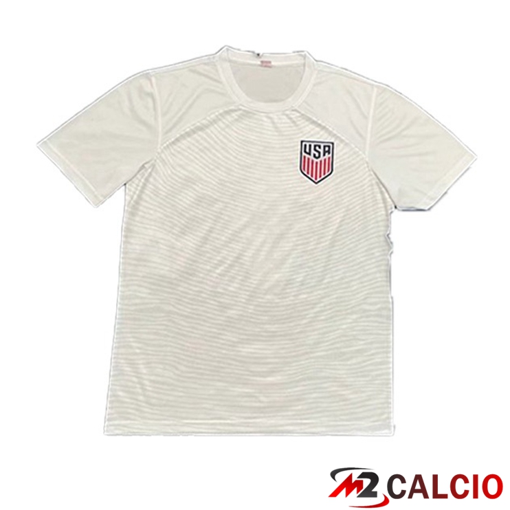 Maglia Nazionale USA Prima Bianco Version Leak Coppa Del Mondo 2022