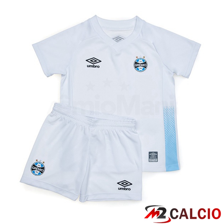 Maglie Calcio Gremio Bambino Seconda Bianco 2022/2023
