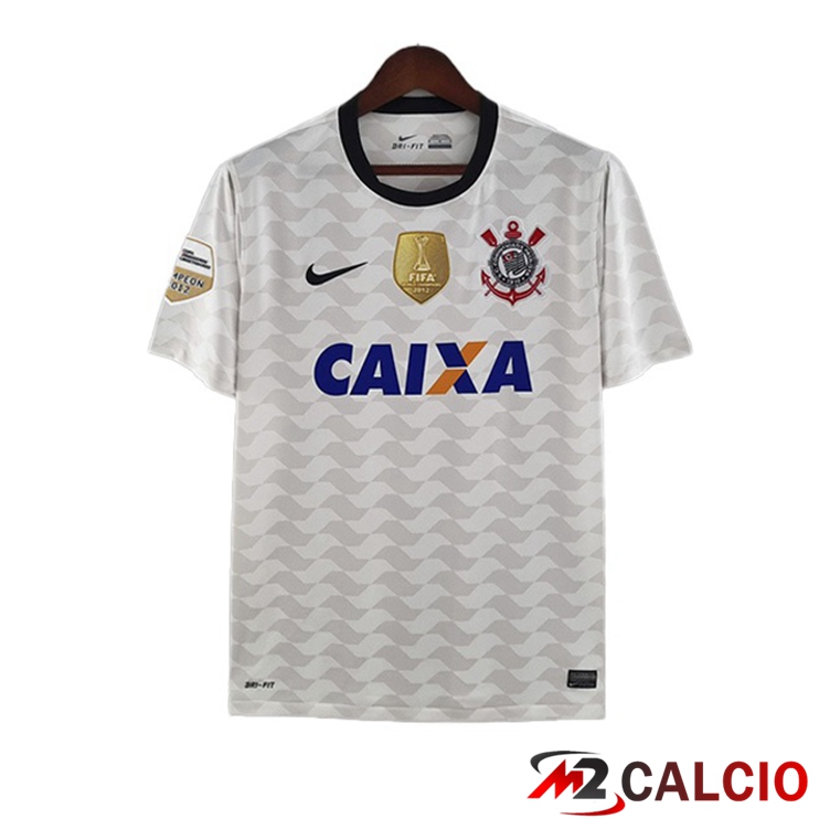 Maglie Calcio Corinthians Retro Prima Bianco 2012