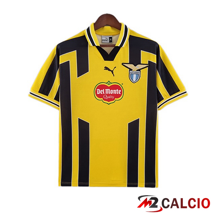 Maglie Calcio SS Lazio Retro Terza Giallo 1998-2000