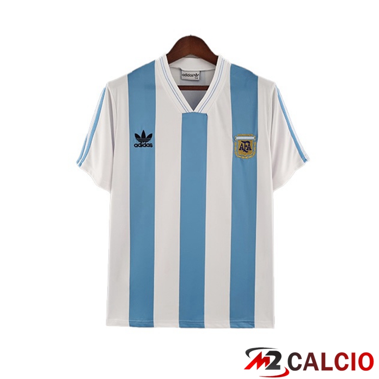 Maglie Calcio Argentina Retro Prima Blu Bianco 1993