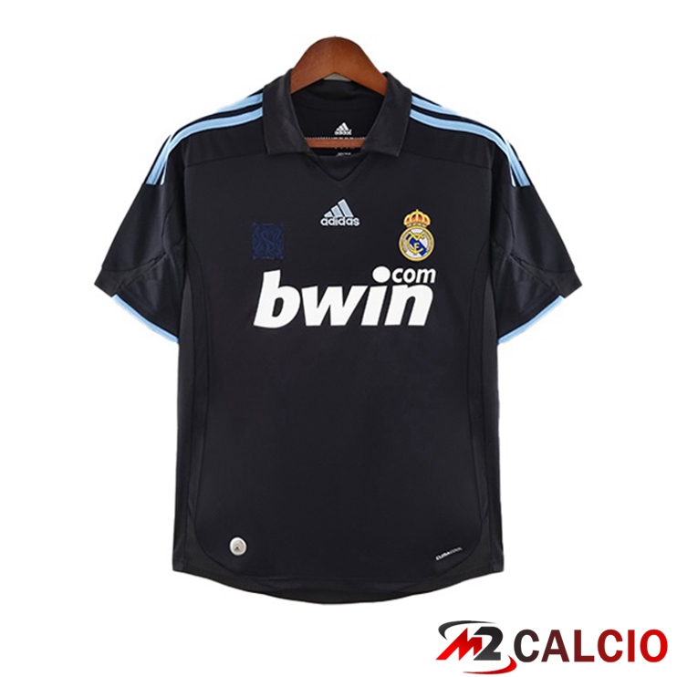 Maglie Calcio Real Madrid Retro Seconda Nero 2009-2010