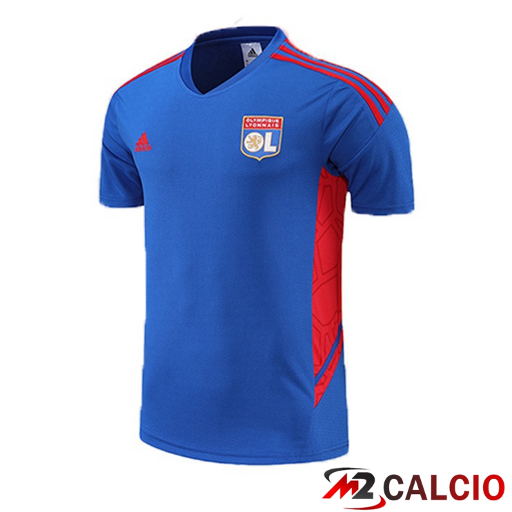 T Shirt Allenamento Lyon OL Blu 2022/2023