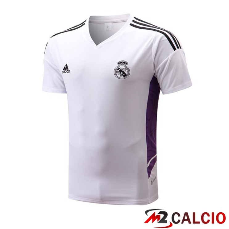T Shirt Allenamento Real Madrid Bianco 2022/2023