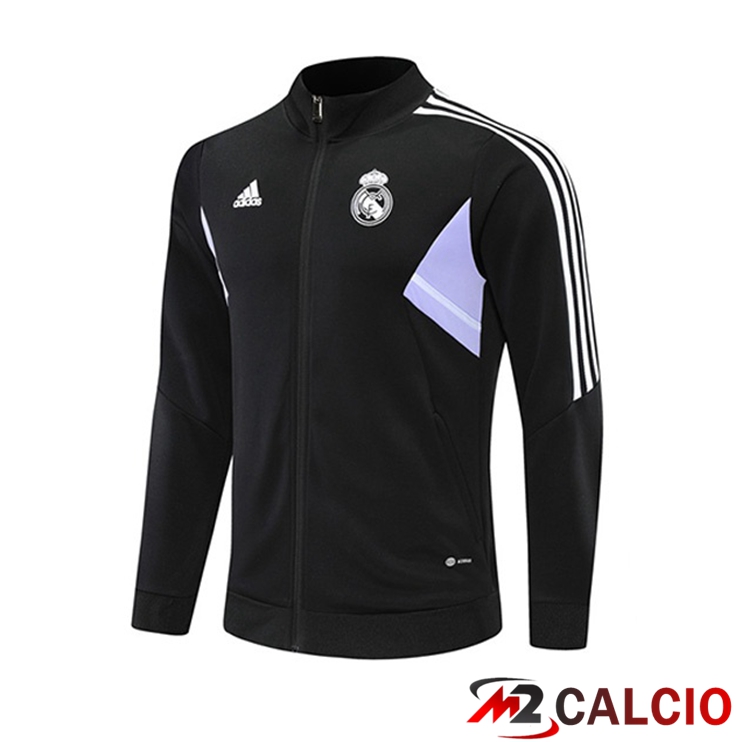 Giacca Calcio Real Madrid Nero 2022/2023