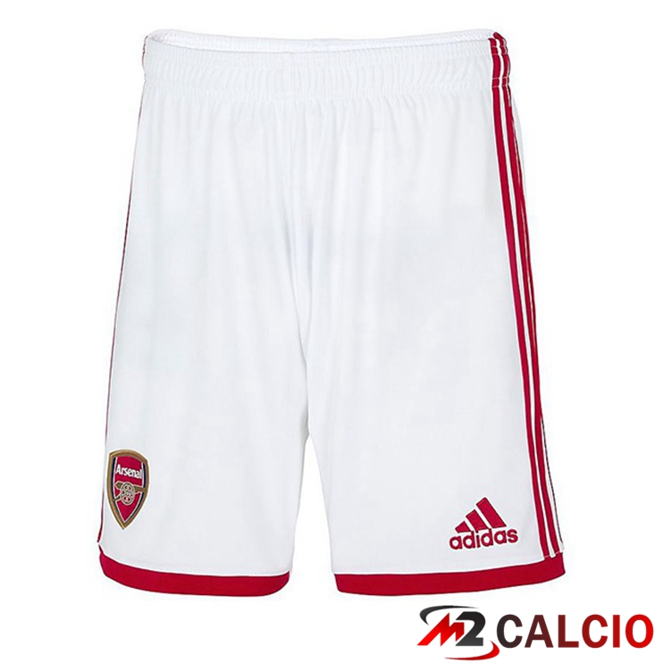 Pantaloncini Calcio Arsenal Prima Rosso Bianco 2022/2023