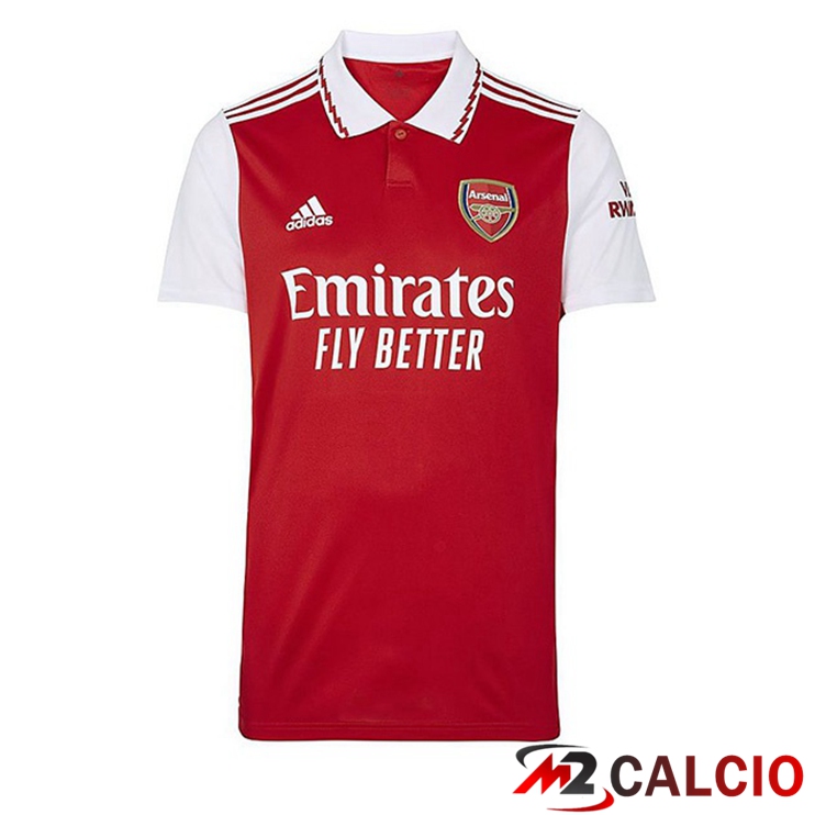 Maglie Calcio Arsenal Prima Rosso Bianco 2022/2023