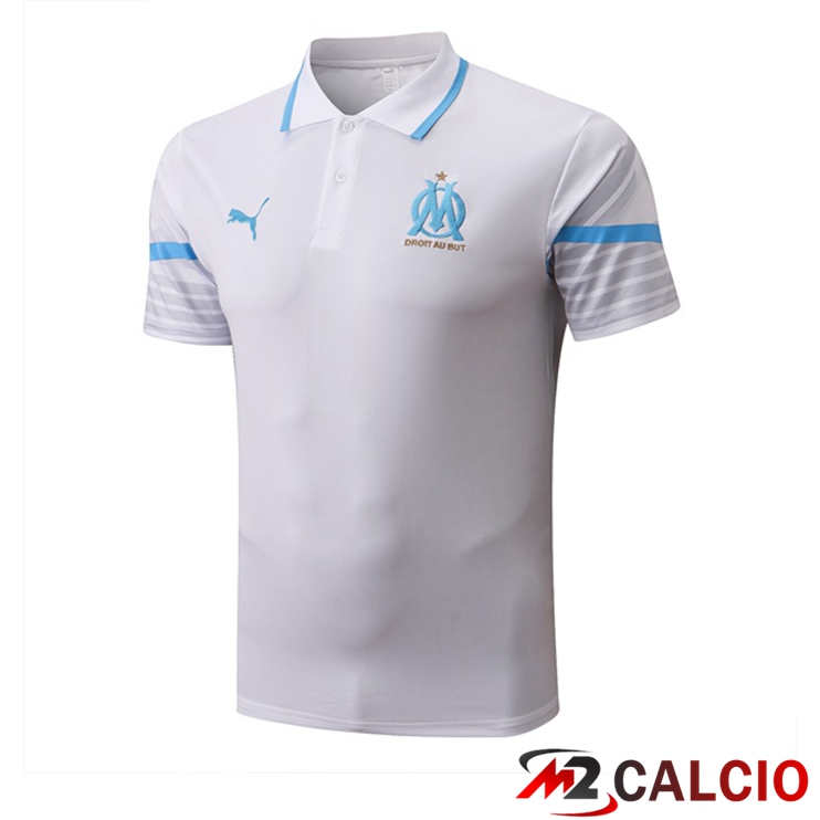 Maglia Polo Marsiglia OM Bianco 2022/2023
