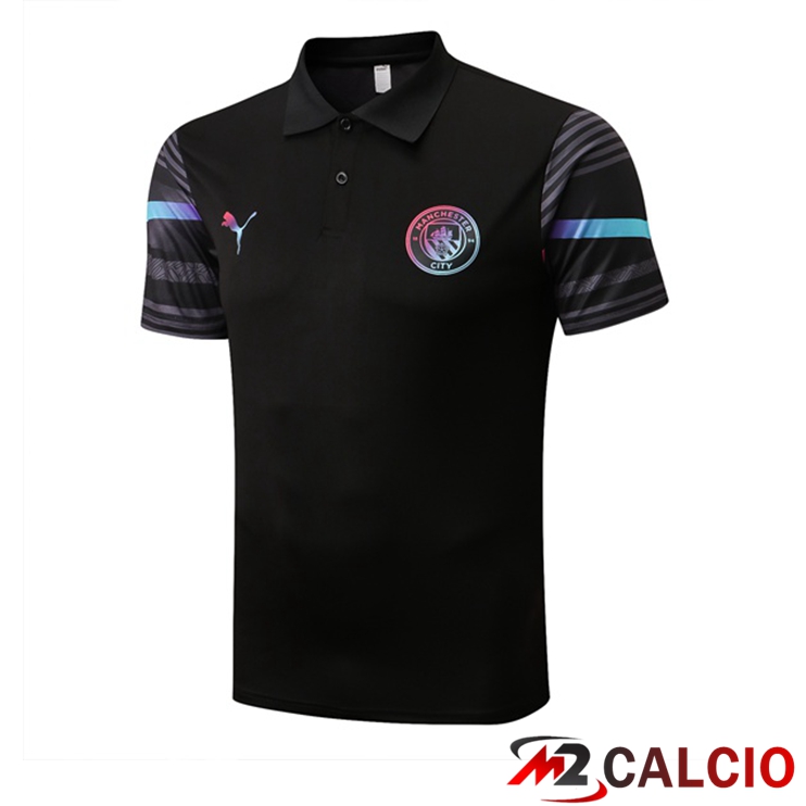 Maglia Polo Manchester City Nero 2022/2023