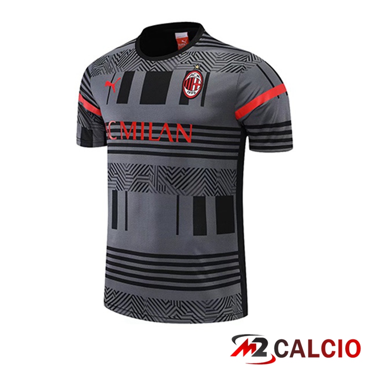 T Shirt Allenamento AC Milan Grigio 2022/2023