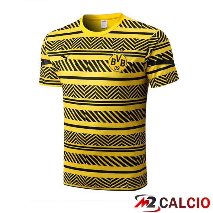 T Shirt Allenamento Dortmund BVB Giallo 2022/2023