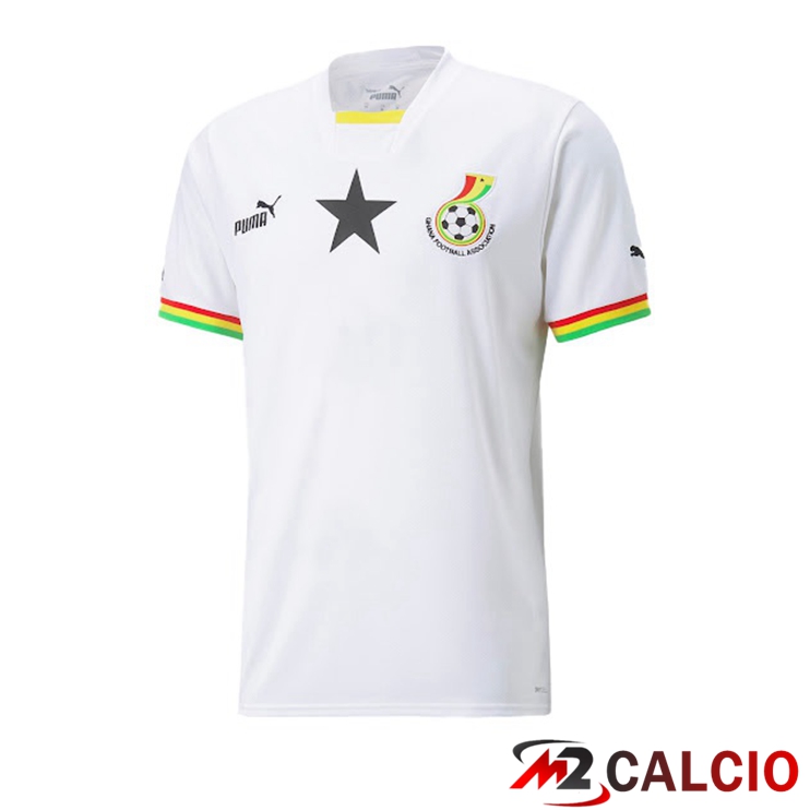 Maglie Nazionali Calcio Ghana Prima Bianco 2022/2023