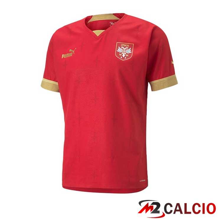 Maglie Nazionali Calcio Serbia Prima Rosso 2022/2023