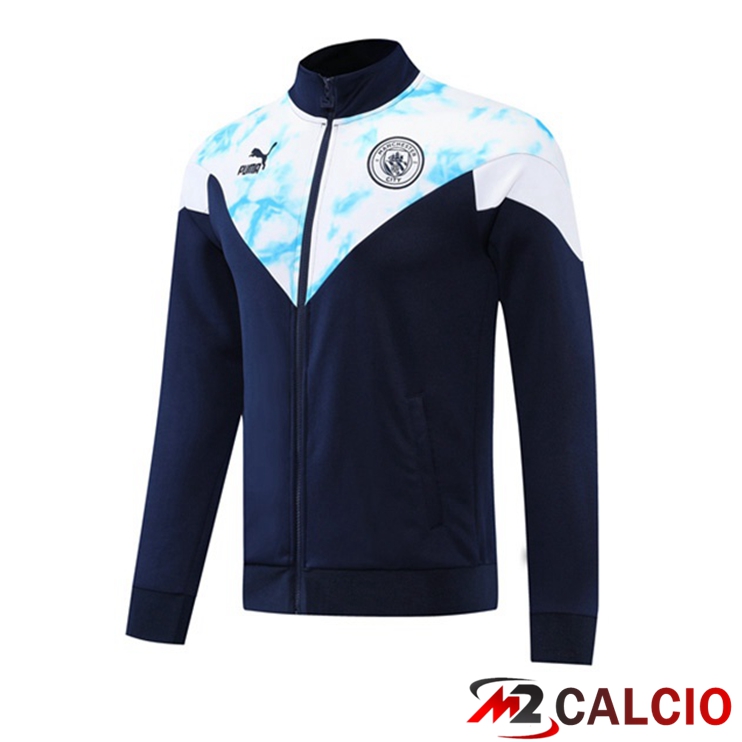 Giacca Calcio Manchester City Blu Reale 2022/2023