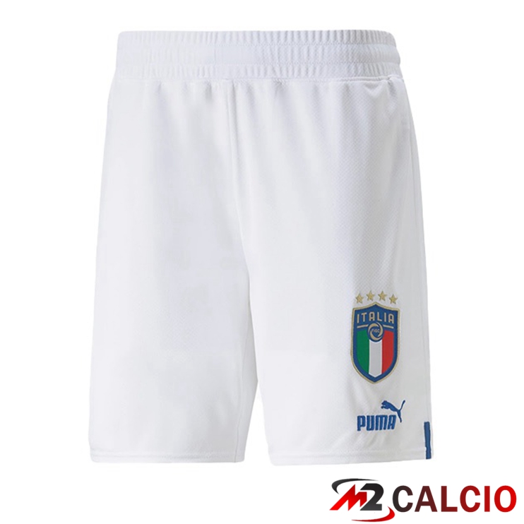 Pantaloncini Calcio Italia Prima Bianco 2022/2023
