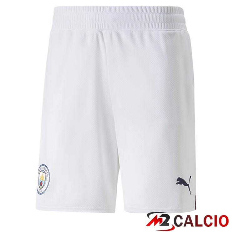 Pantaloncini Calcio Manchester City Prima Blu 2022/2023